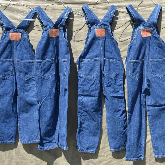 Lot 4 NEW Vintage Red Camel Made USA Kid Overall - Picture 2 of 8